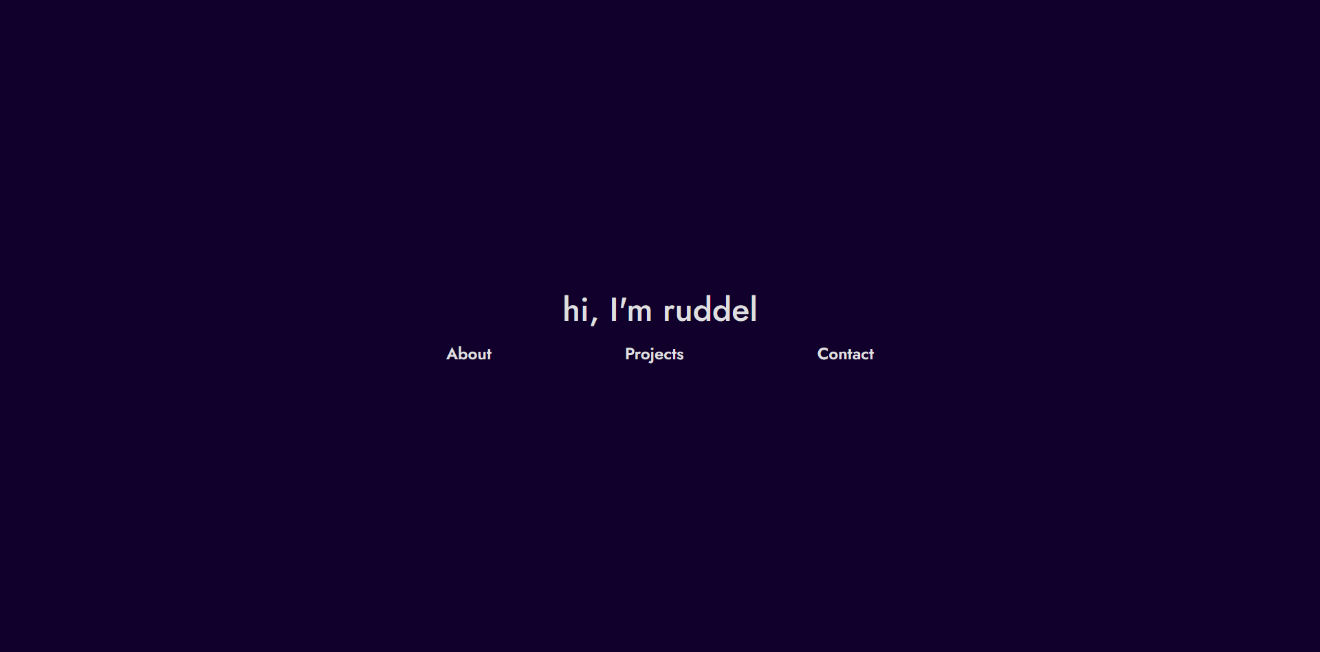 ruddel.ca screenshot
