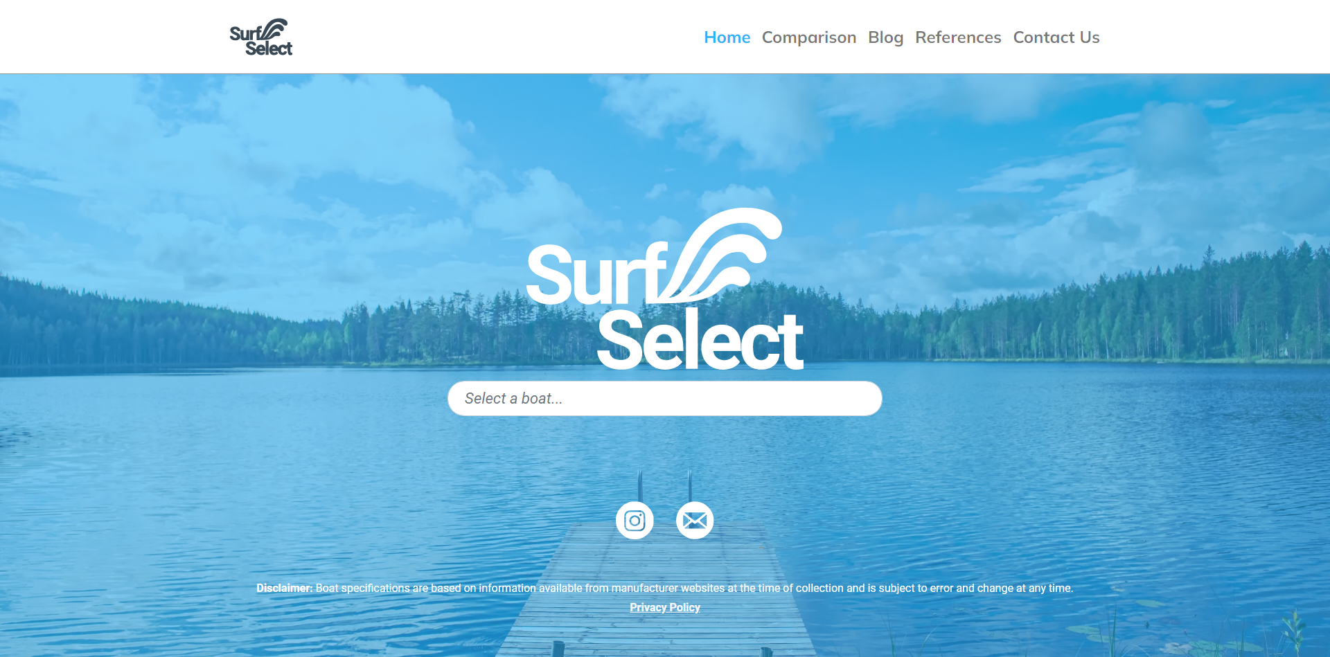 Surfselect screenshot